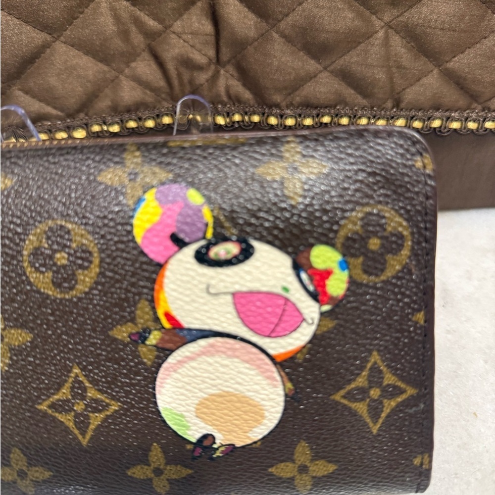 Louis Vuitton Monogram Canvas Panda Porte Monnaie Zip Wallet - Picture 5 of 16